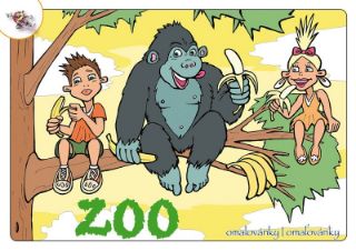 Obrázek z Omalovánky ZOO 